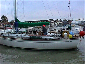Leaving our home marina in Port Clinton Ohio
