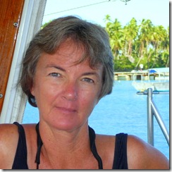 Gwen Hamlin aboard Gwen Hamlin aboard