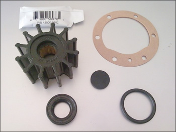 More seals for the raw water pump More seals for the raw water pump