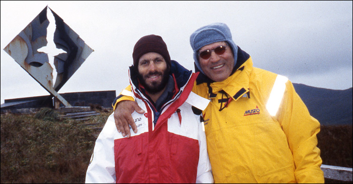 Ivan and Jimmy Cornell, Cape Horn