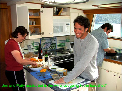 Cloverleaf's galley